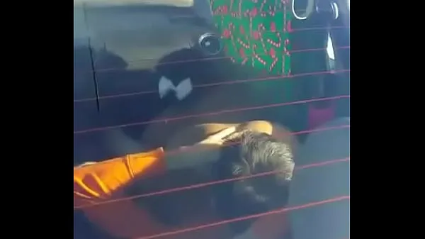 Watch Couple caught doing 69 in car total Videos