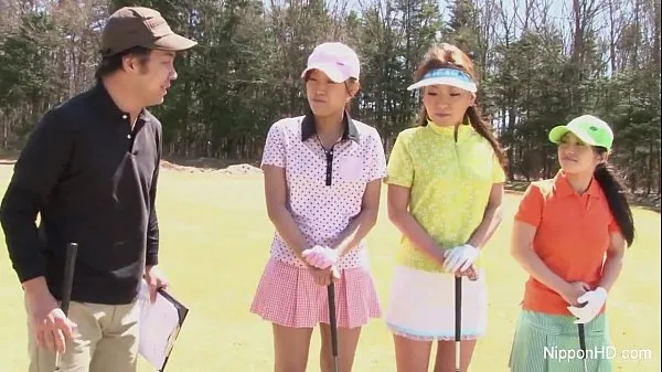 Watch Asian teen girls plays golf nude total Videos