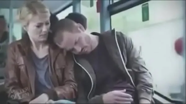 Watch blonde m. by fake sleeper on bus total Videos