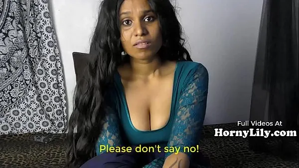 Bored Indian Housewife begs for threesome in Hindi with Eng subtitles toplam Videoyu izleyin