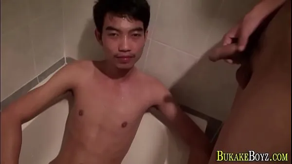 Tonton Facializing asians pee total Video