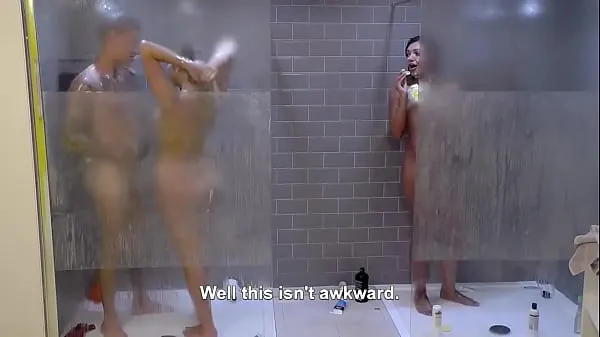 Watch WTF! Abbie C*ck Blocks Chloe And Sam's Naked Shower | Geordie Shore 1605 total Videos