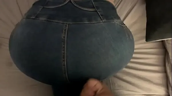 Watch I cum in my wife's pants with a tremendous ass total Videos