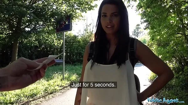 Összesen Public Agent Chloe Lamour gets her big boobs jizzed on for cash videó