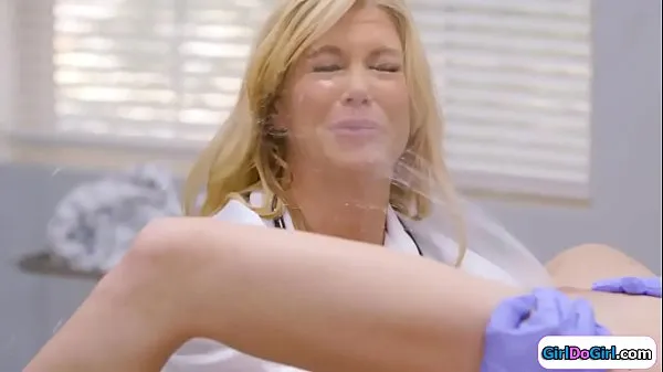 Watch Unaware doctor gets squirted in her face total Videos