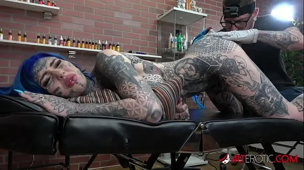 Watch Busty Australian babe has her butthole tattooed after she fucks the tattoo artist total Videos