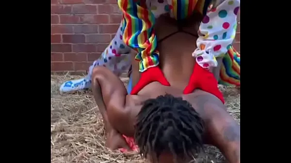 Watch Clown has sex with ebony girl on farm total Videos