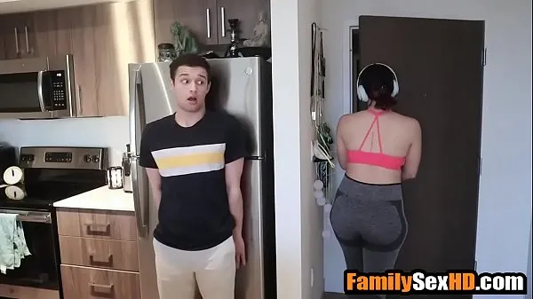Watch Pranking & fucking my fat ass step sister during quarrantine total Videos