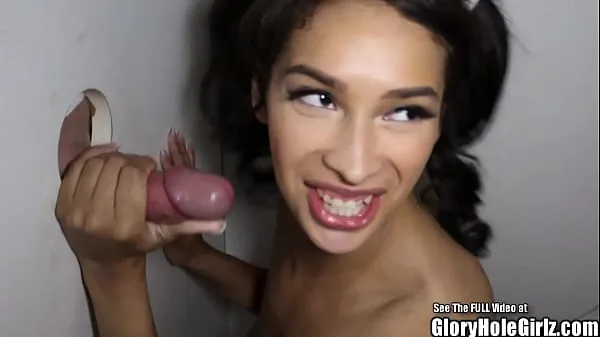 Watch Happy Latina Beauty Tits Sucks Dick in Glory Hole total Videos