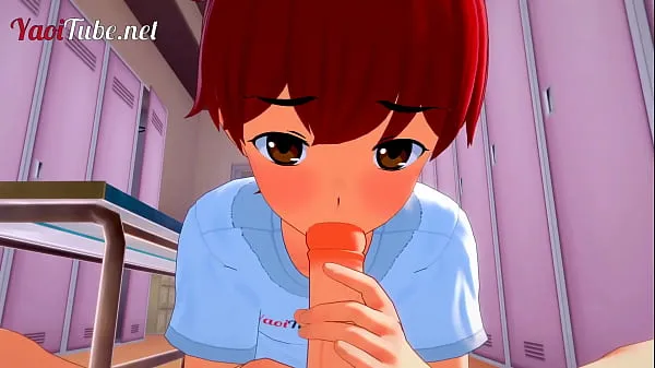 Watch Yaoi 3D - Naru x Shiro [Yaoiotube's Mascot] Handjob, blowjob & Anal total Videos