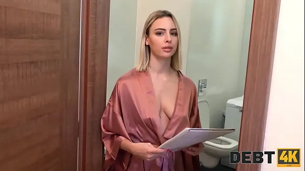 Watch DEBT4k. Debt collector breaks into the house and fucks the blonde charmer total Videos