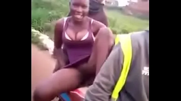 Watch African girl finally claimed the bike total Videos