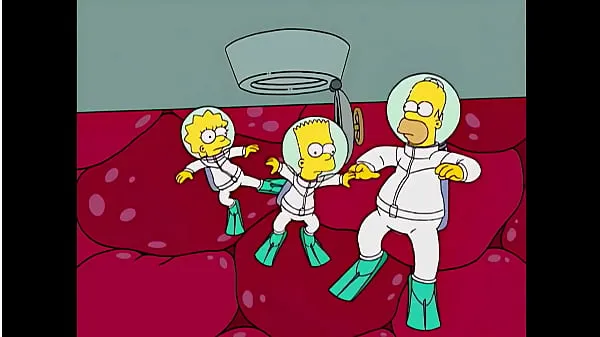 Ver Homer y Marge teniendo sexo bajo el agua (Hecho por Sfan) (Nueva introducción vídeos en total
