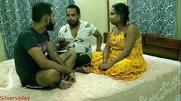 Watch Indian hot Girlfriend shared with desi friend for money:: With Hindi audio total Videos