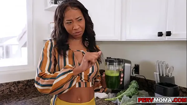 Watch Fitness stepmom September Reign showing how healthy she is and wants his dicks juice total Videos