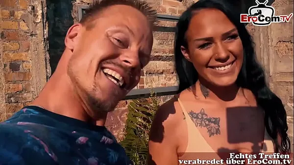 Se totalt German Latina with big tits pick up at the street videoer