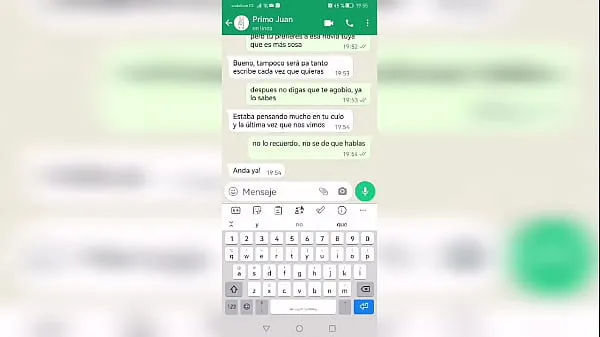 Watch My friends Juan writes me on WhatsApp to fuck, and sends me a video total Videos
