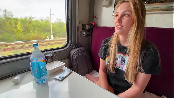 Watch Married stepmother Alina Rai had sex on the train with a stranger total Videos