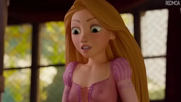 Tonton Rapunzel Sucks Cock For First Time (Animation total Video