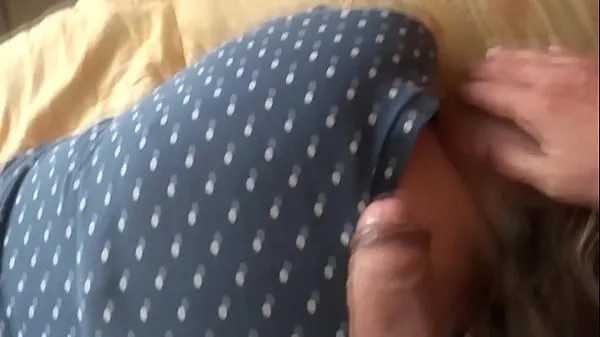 Watch I let my stepson jerk off stroking me while I rest and he gives me a big cumshot in my ass total Videos