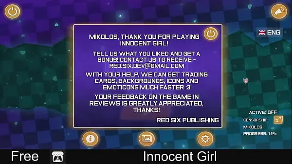 Watch Innocent Girl p2(Paid steam game) Sexual Content,Nudity,Casual,Puzzle,2D total Videos