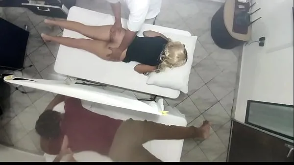 Watch Erotic Massage on the Body of the Beautiful Wife next to her Husband in the Couples Massage Parlor It was Recorded How the Wife is Manipulated by the Doctor and Then Fucked next to her Husband NTR total Videos