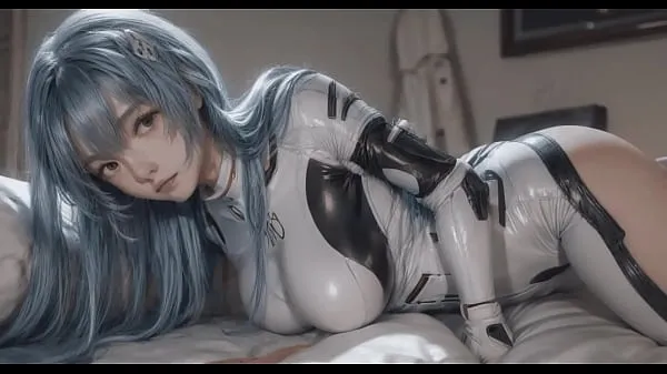 AI generated Rei Ayanami asking for a cock toplam Videoyu izleyin