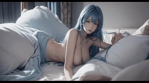 Tonton AI generated Rei Ayanami asking for a cock total Video