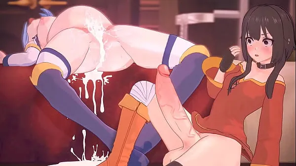 دیکھیں Aqua Gets Pounded (KonoSuba Futa Animation کل ویڈیوز